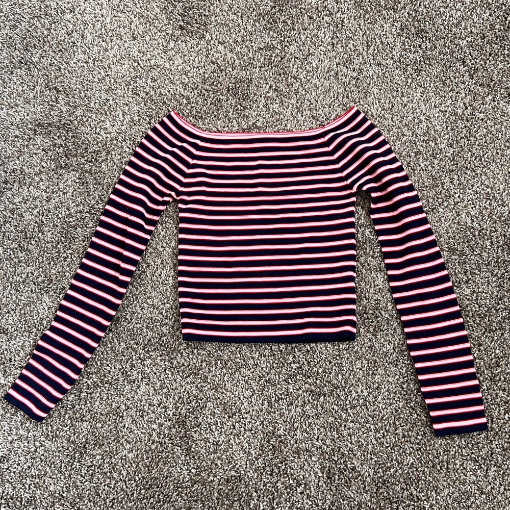 Top shop cropped long sleeve